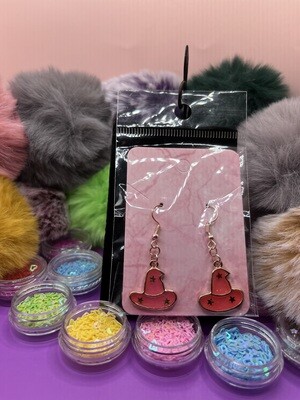 Witch Hat Earrings