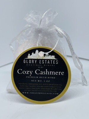 Cozy Cashmere Premium Bath Bomb