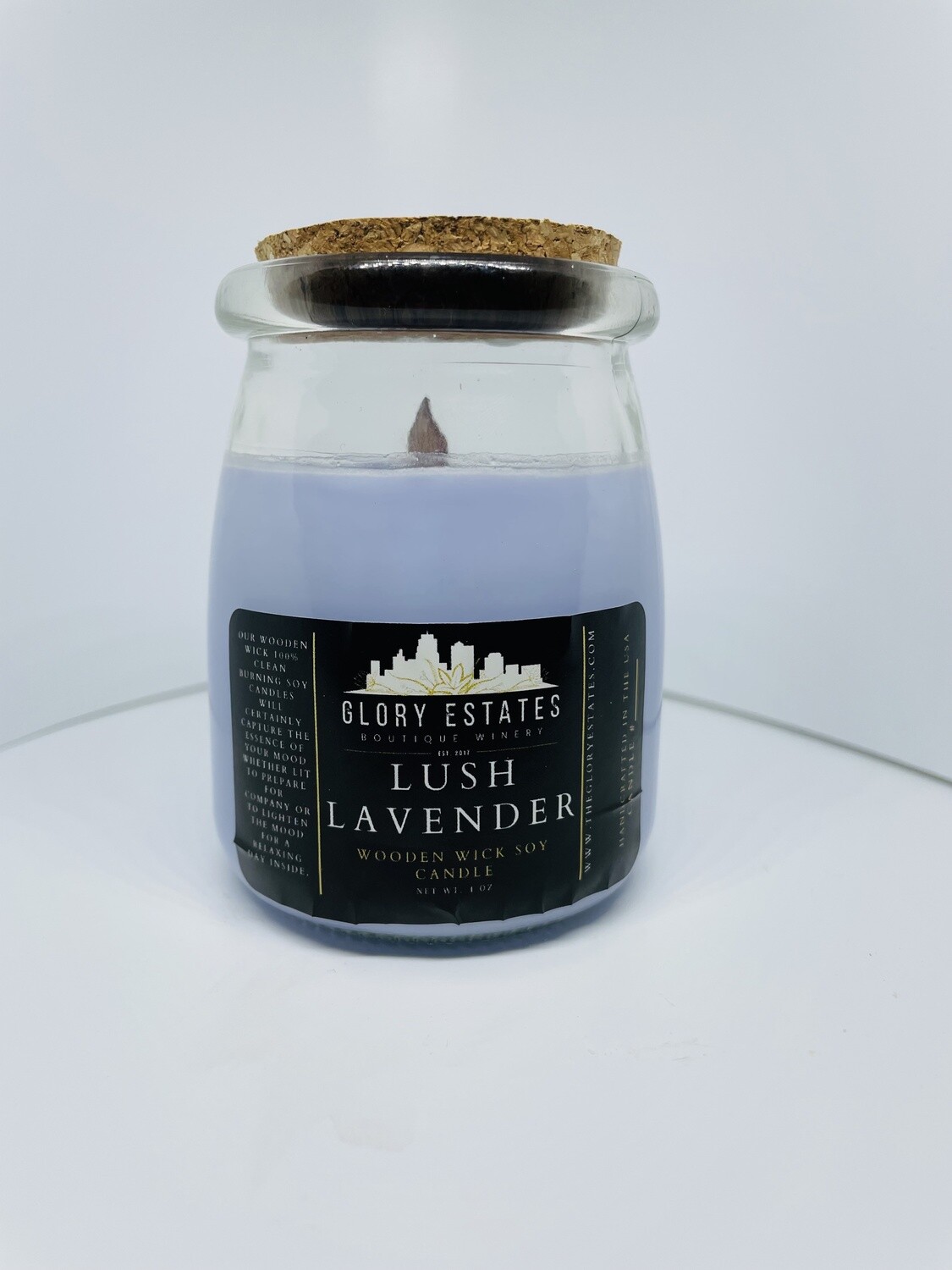 Lush Lavender Premium Soy Candle