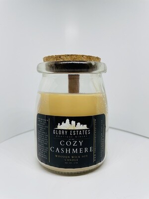 Cozy Cashmere Premium Soy Candle