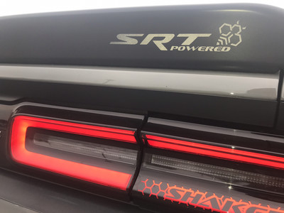 SRT Powered EVL BEE Spoiler Decal