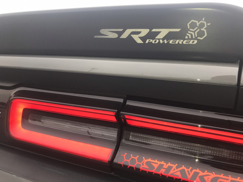 SRT Powered EVL BEE Spoiler Decal