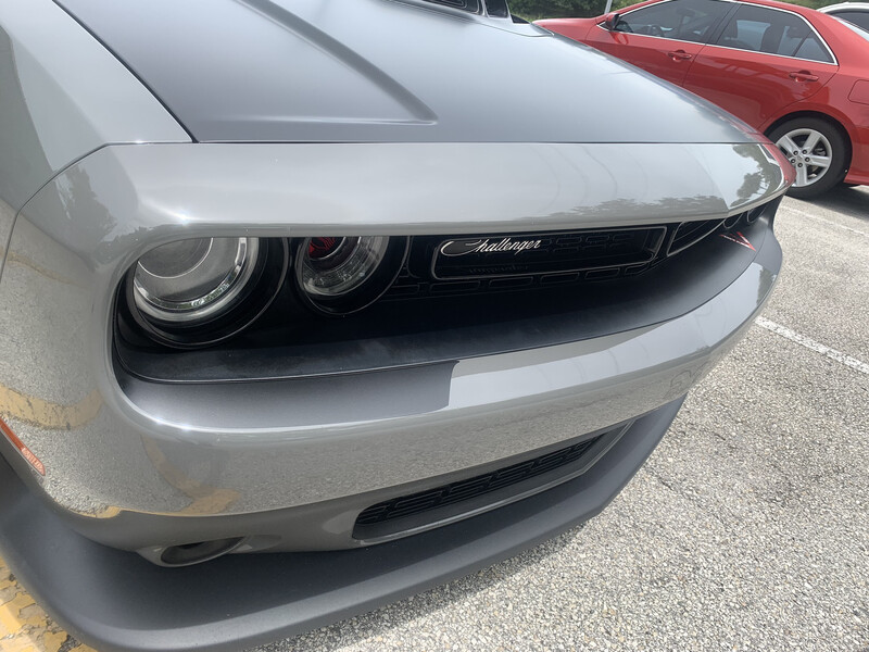 Challenger “Black Eye” Under Headlight Black Out.