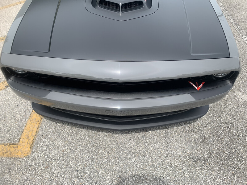 Challenger “Black Eye” Under Headlight Black Out.