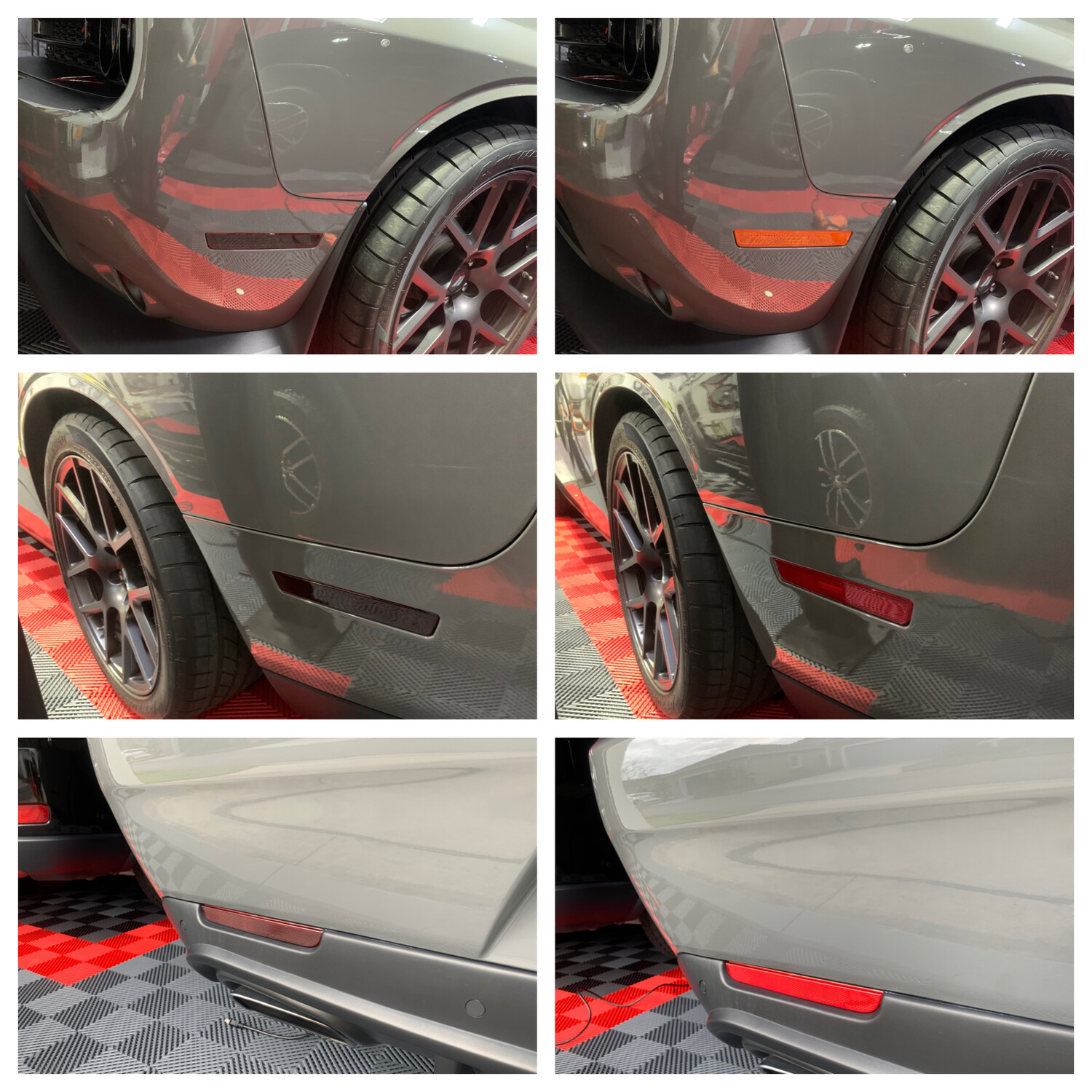 Challenger Marker lights Honeycomb Tint