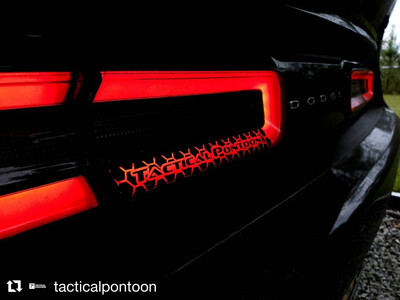 Challenger Taillight Overlay Decal