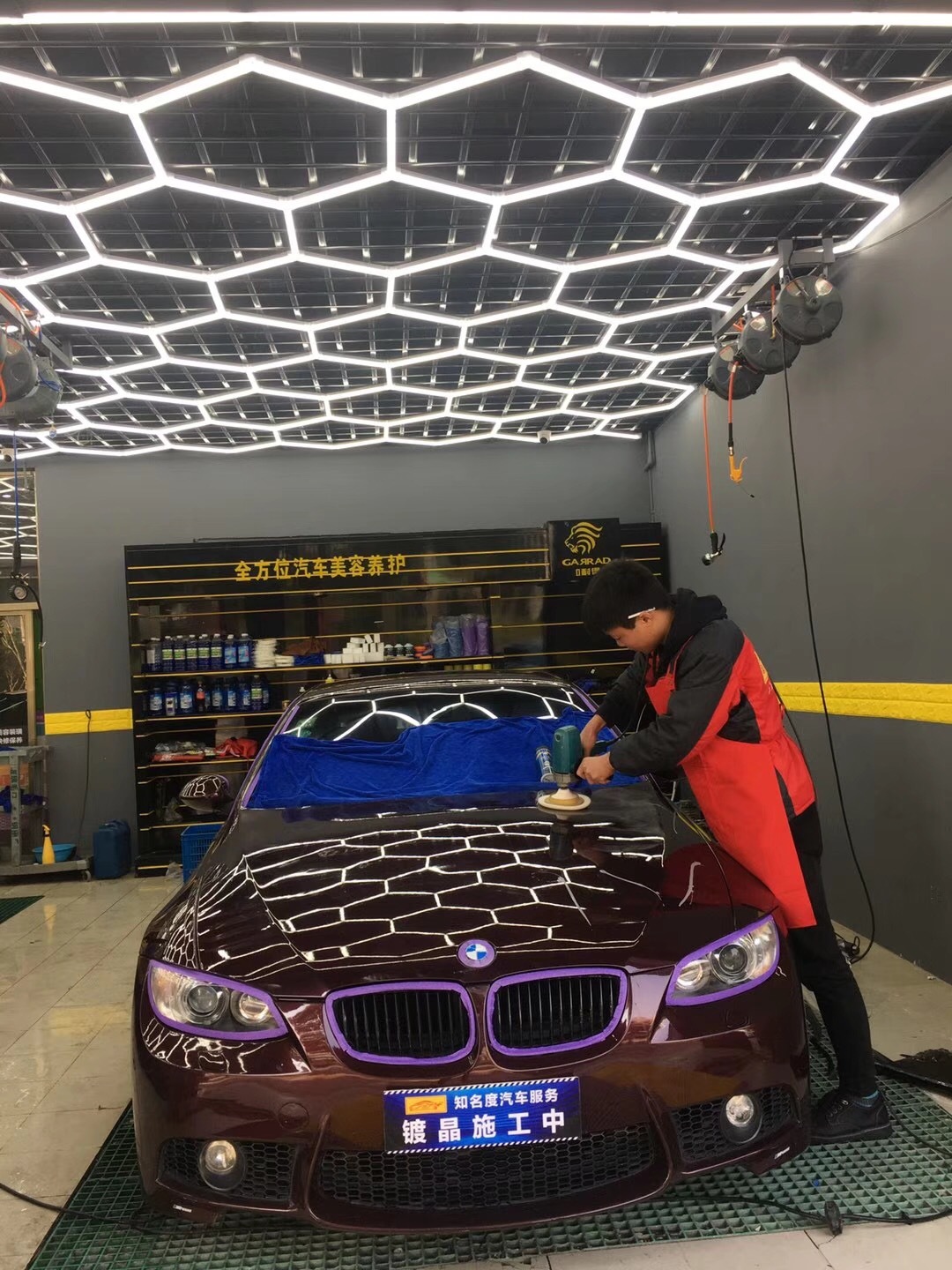 Hexglow garage light panel online