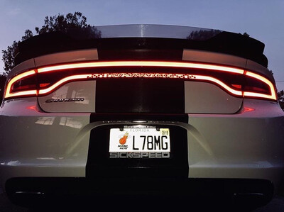 Charger Taillight Overlay