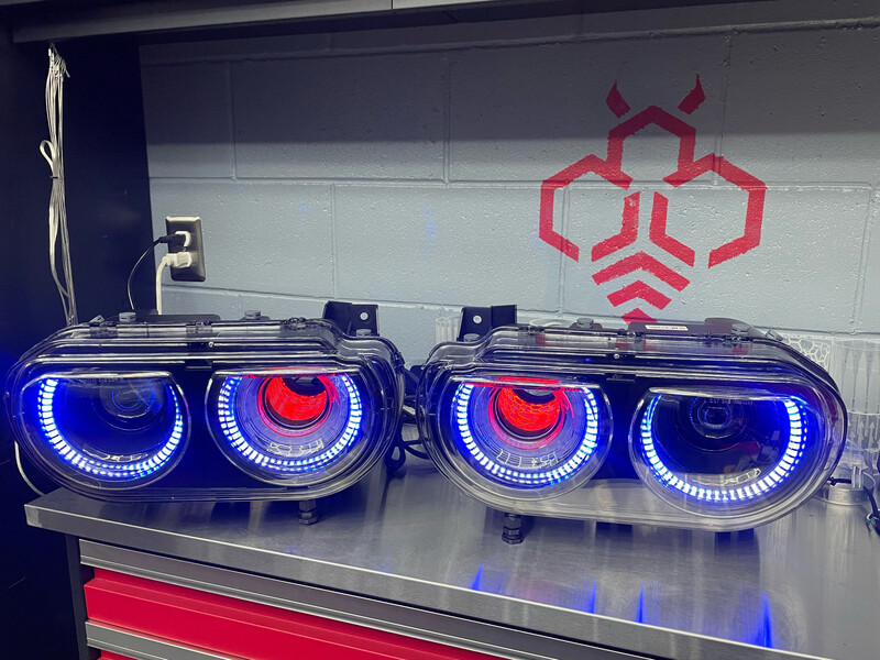 Challenger Vland Headlight Chasing Neopixel LED Boards (2008-2014)