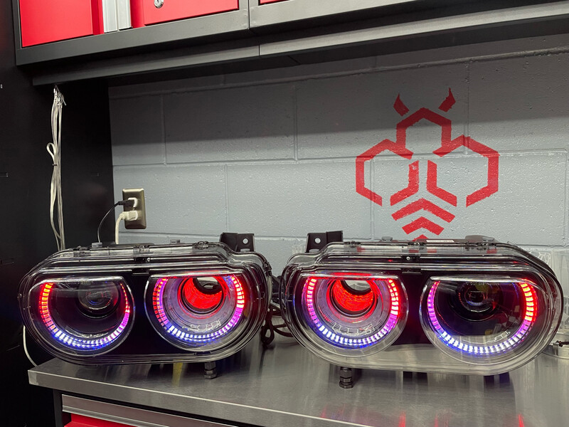 Challenger Vland Headlight Chasing Neopixel LED Boards (2008-2014)