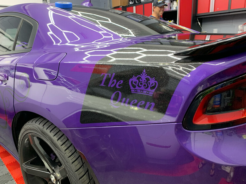 Charger tail stripe