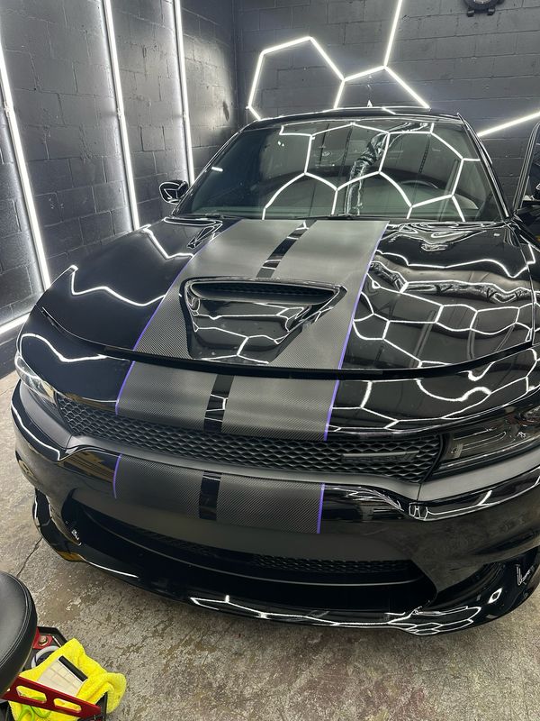 Dodge Charger Dual Racing Stripe