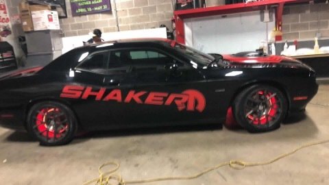 XL Shaker Decal