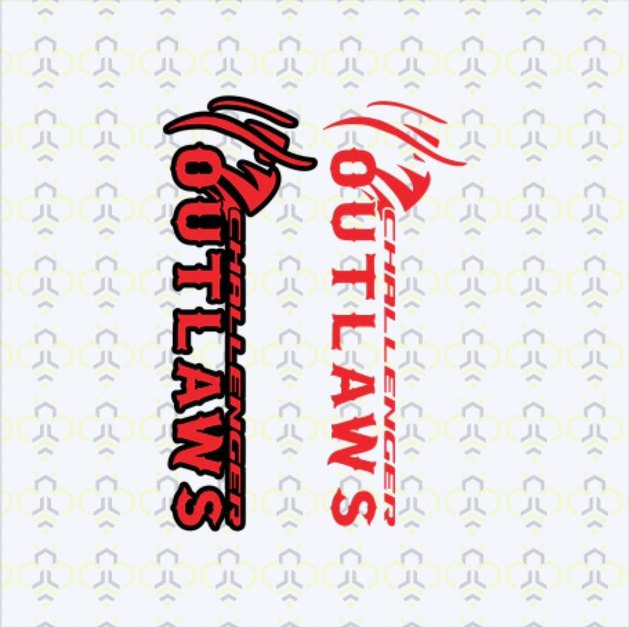 Outlaws A-Pillar Decal