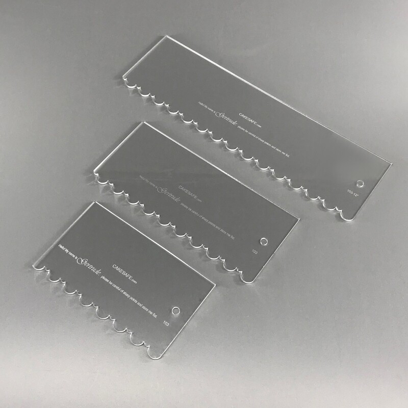 Clearance - The 6&quot; Gertrude Cake Comb