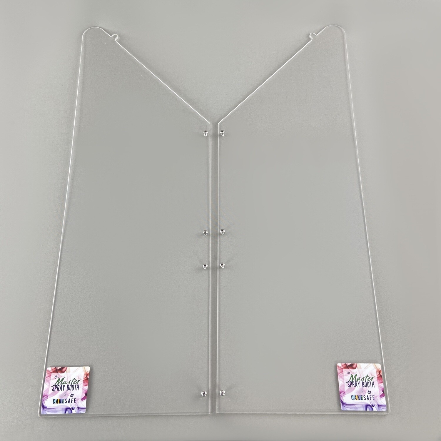 Spray Booth - Tall Plexiglass Side Panels