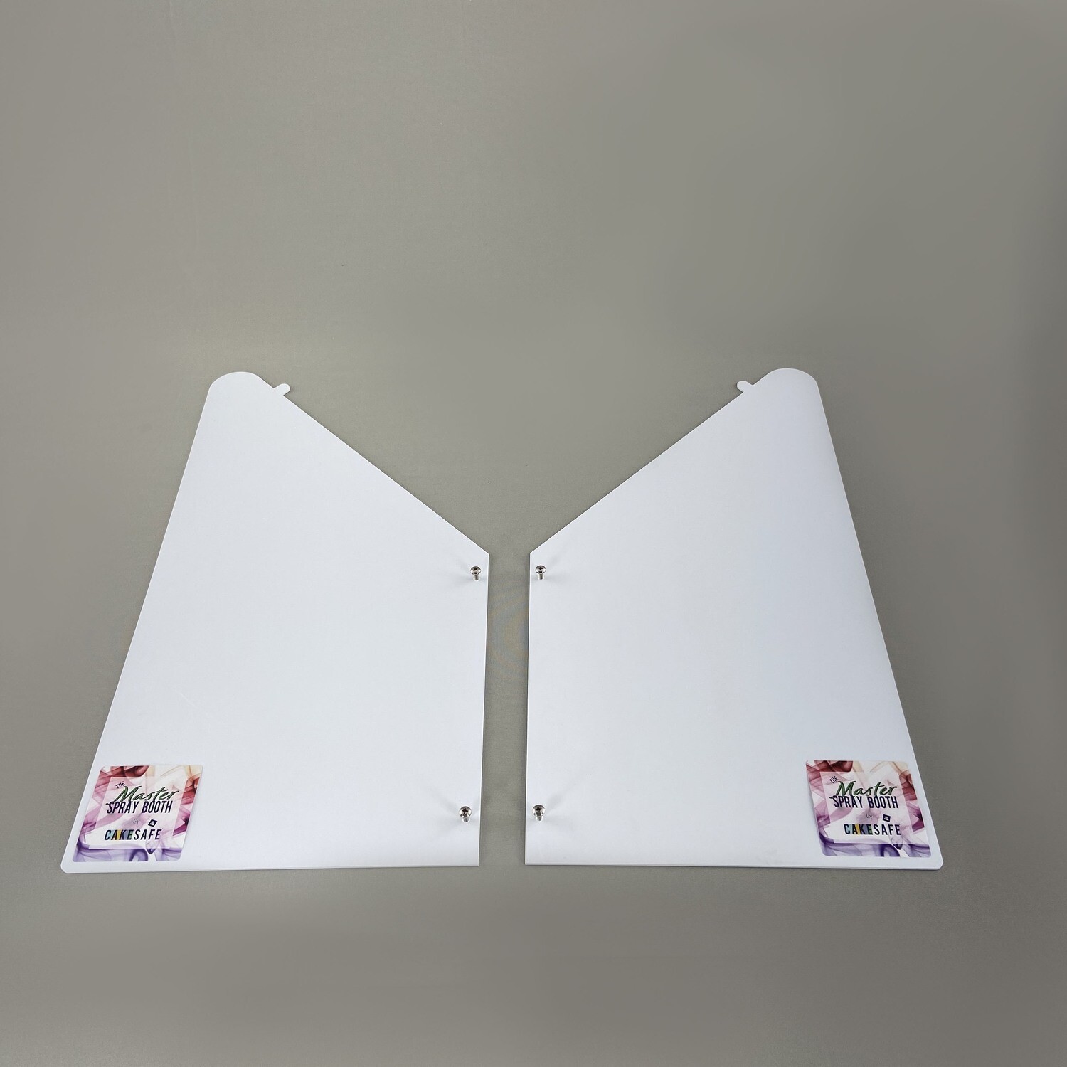 Spray Booth - Standard White Plastic Side Panels, Spray Booth System: Master