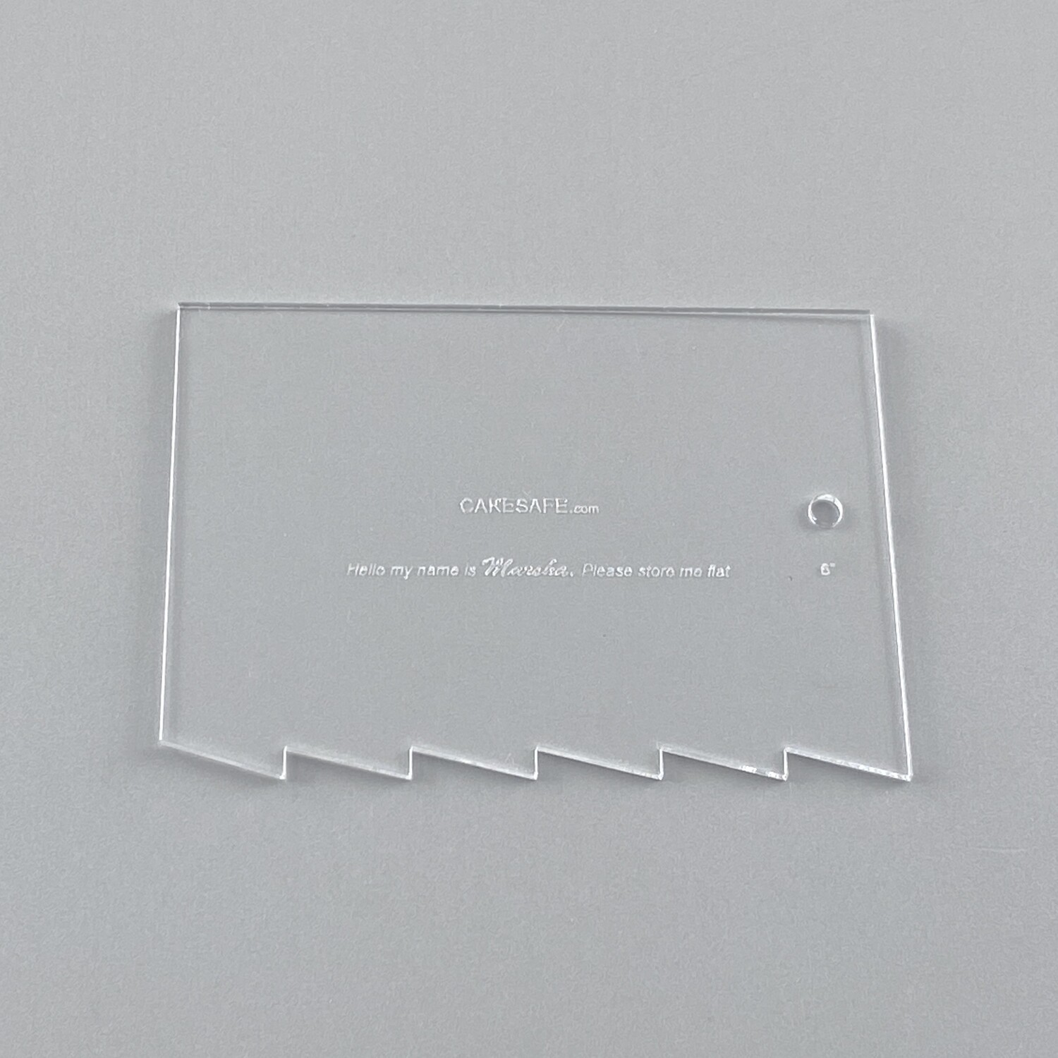 The Marsha Cake Comb, Size: 6&quot;