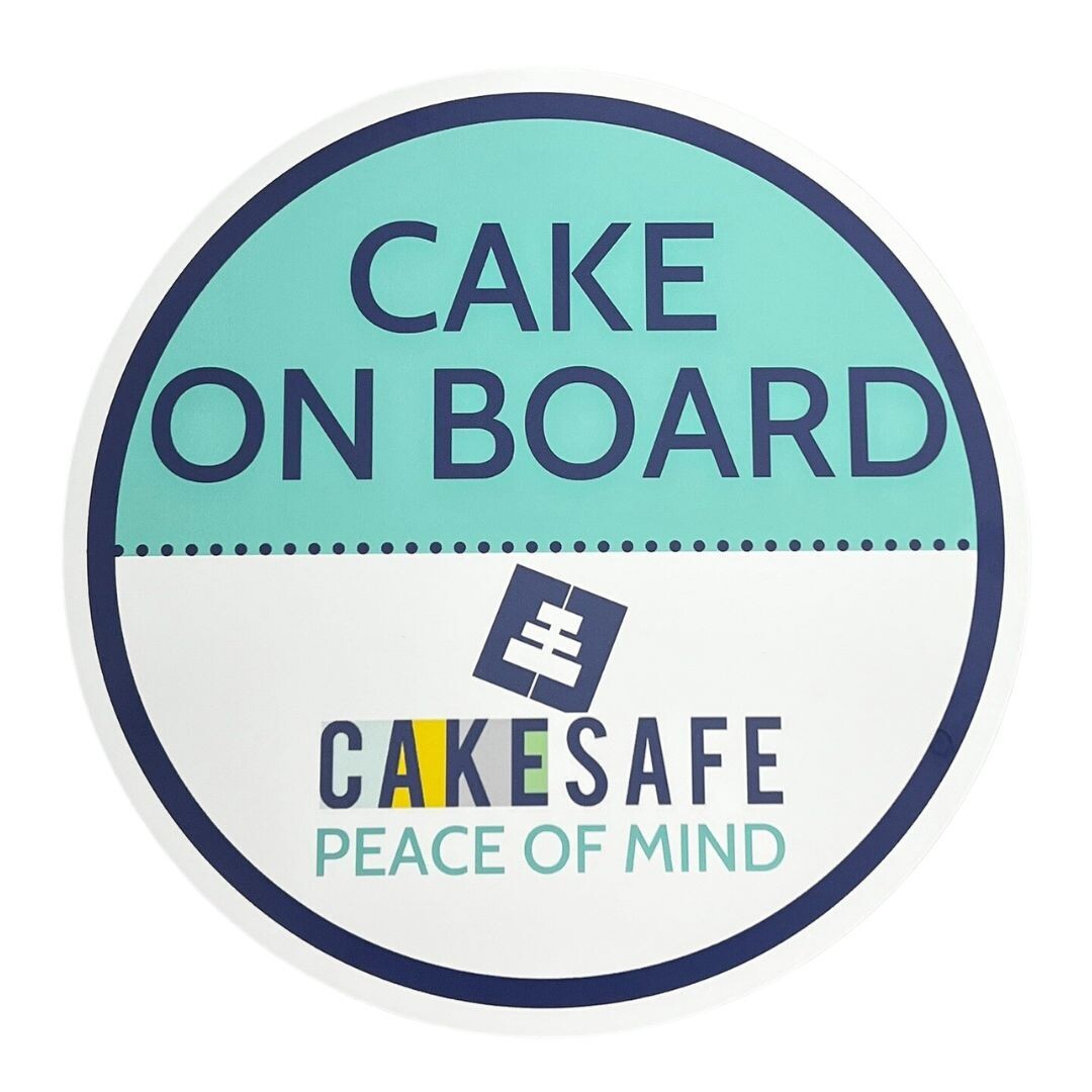 Removable CakeSafe Car Decal