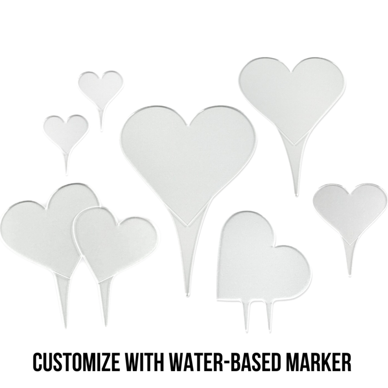Heart Variety Kit - DIY Cake Toppers