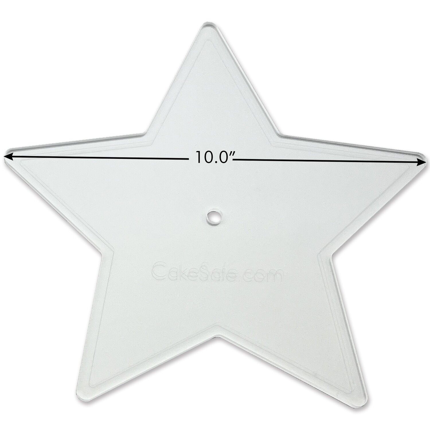 Star Cake Template, Size: 10 Inch