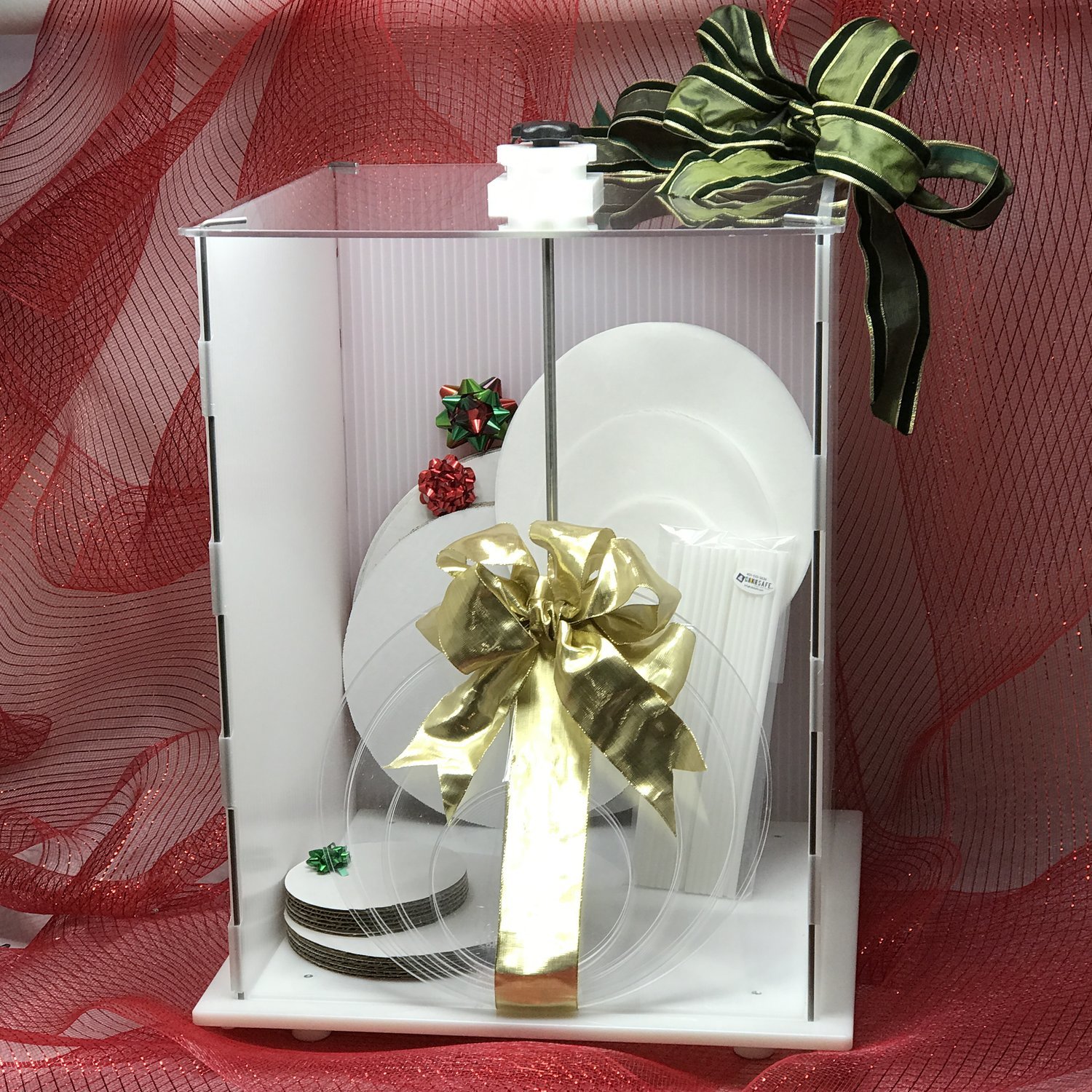 The Small/Tall CakeSafe Gift Bag - 3 Disk Set