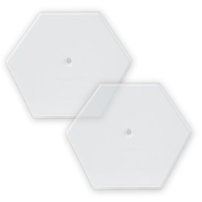 Hexagon Acrylic Disks