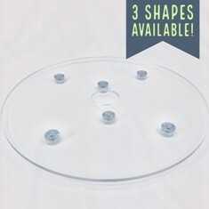 Floating Acrylic Cake Bases