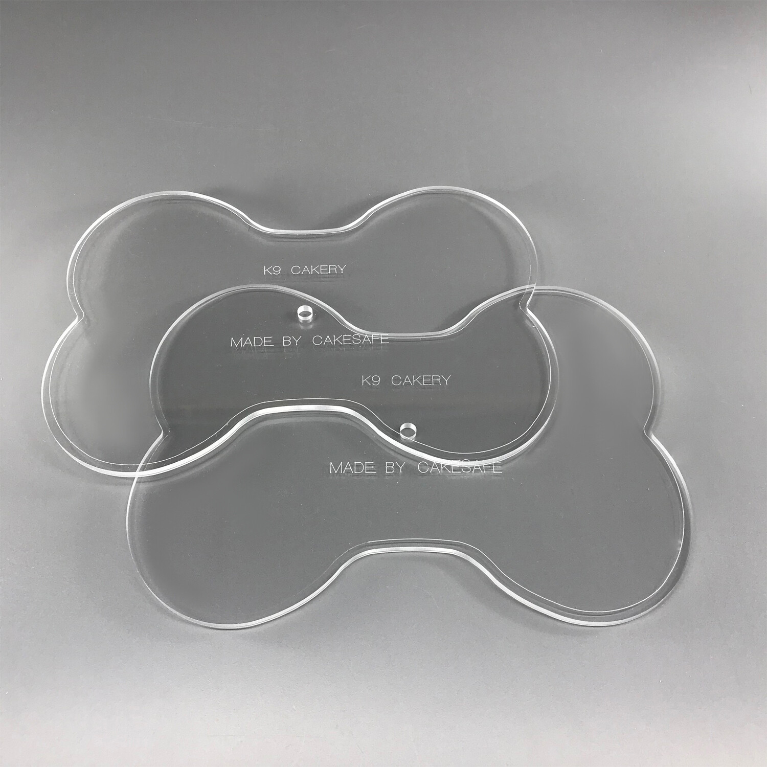 Clearance - Midlee .25" Dog Bone Acrylic Disks