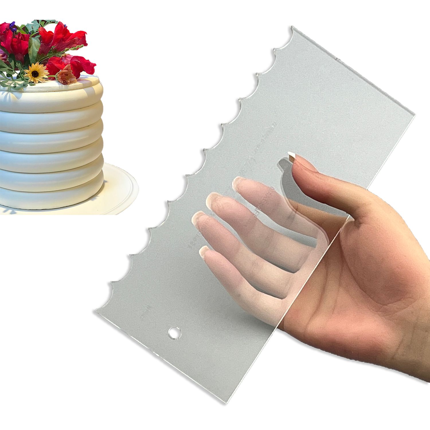The Mandy Cake Comb