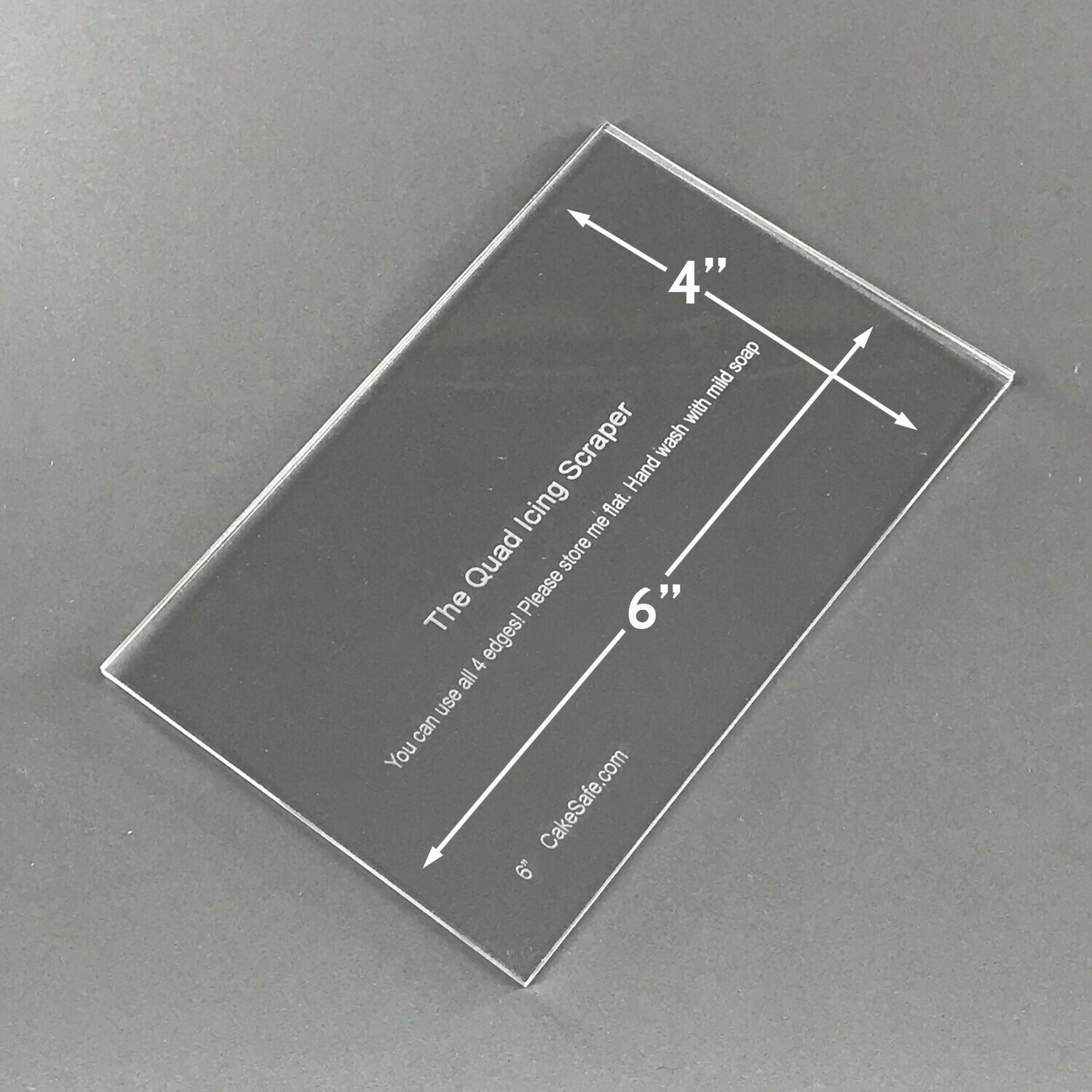 Clearance - 6" Quad Icing Scraper