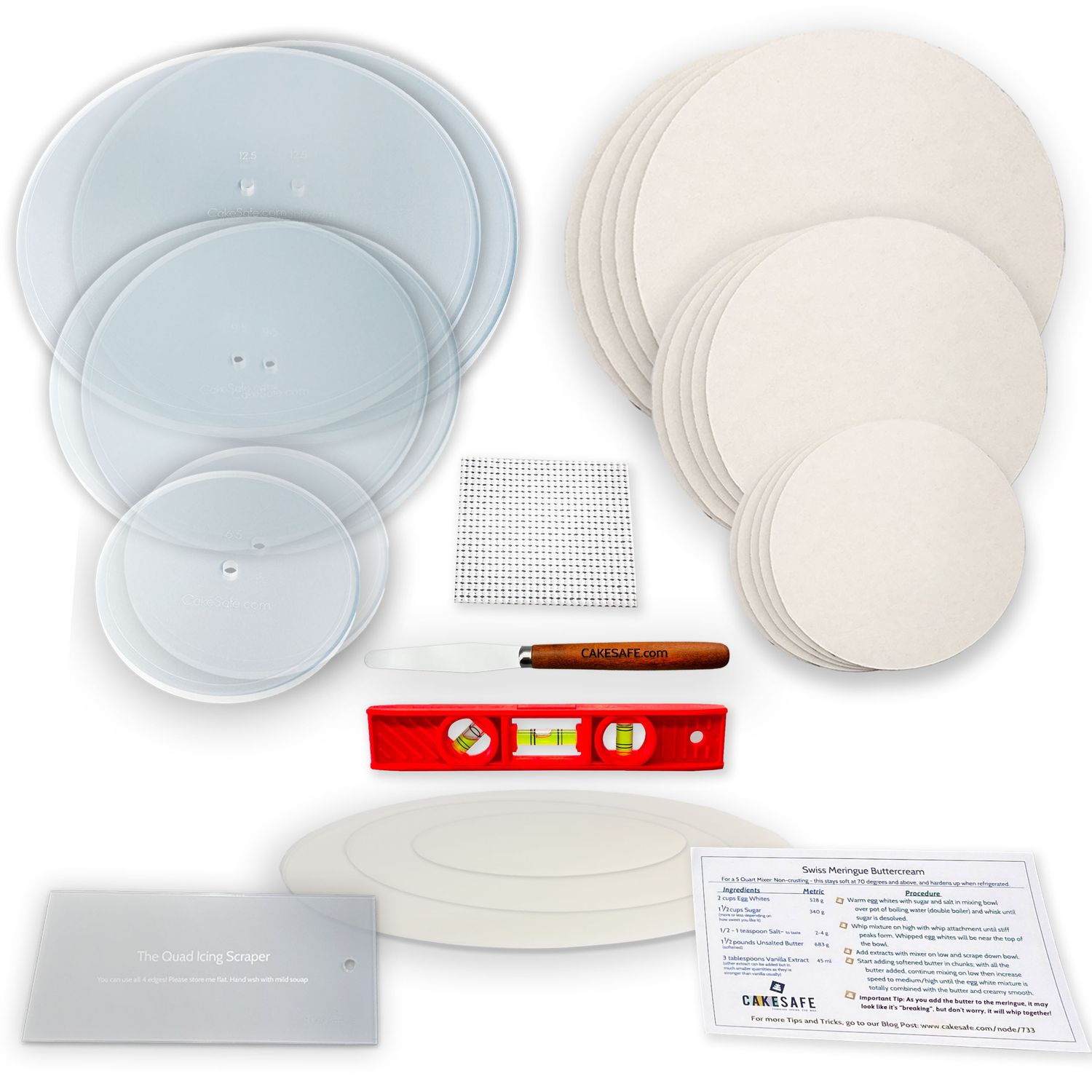 The Wedding Cake Acrylic Disk Set