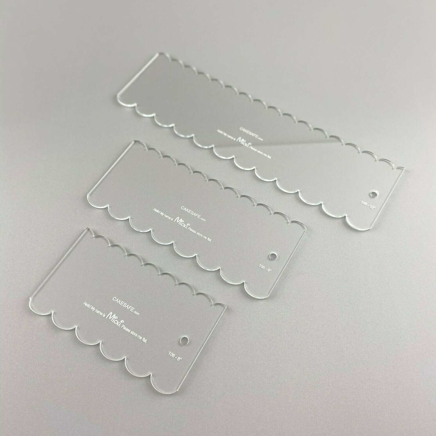 Clearance - The 8" Micki Cake Comb
