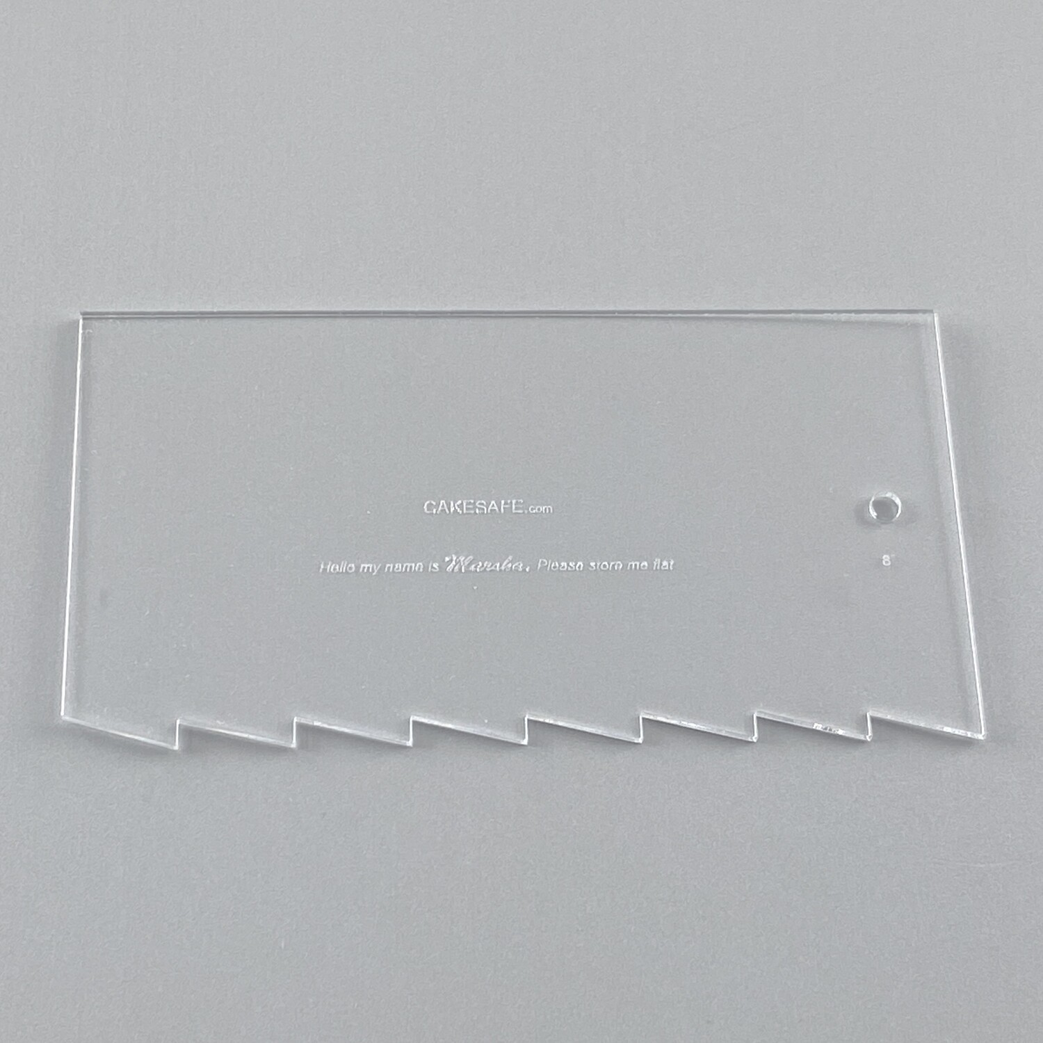 The Marsha Cake Comb, Size: 8"