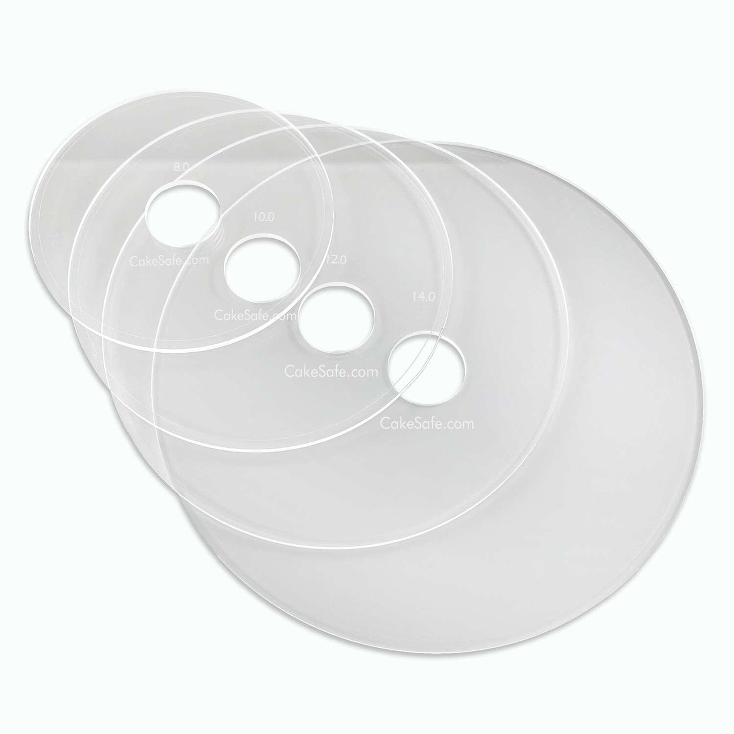 Round Acrylic Cake Base