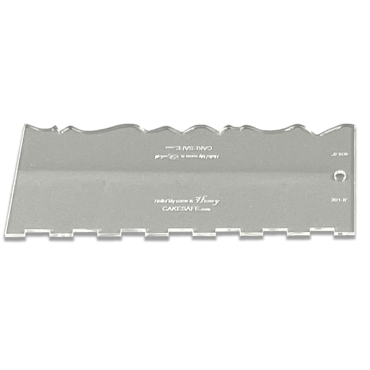 Clearance Exclusive - 8" Henry and Elizabeth Dual Cake Comb