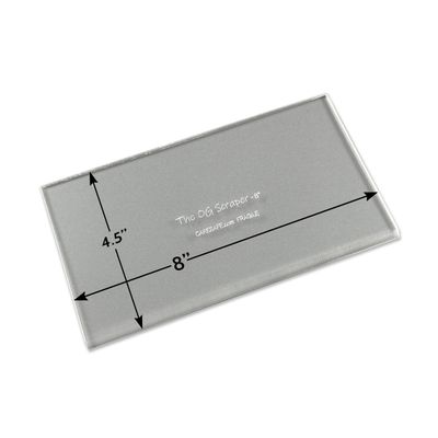 The OG Icing Scraper — 8 Inch Clear Acrylic