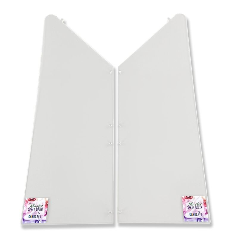 Spray Booth - Tall Plexiglass Side Panels