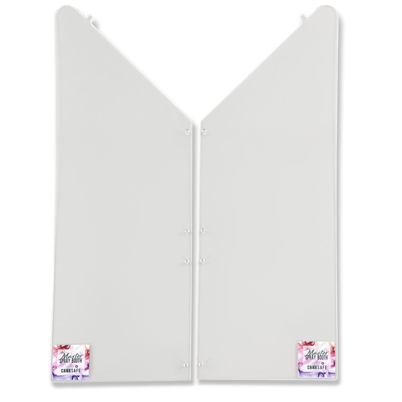Spray Booth - Tall Plexiglass Side Panels
