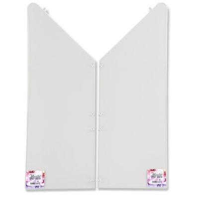 Spray Booth - Tall Plexiglass Side Panels