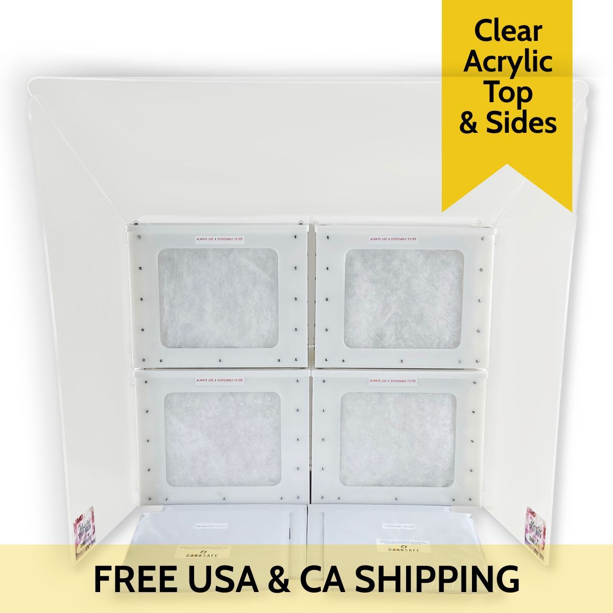 Master Spray Booth - Quad Professional