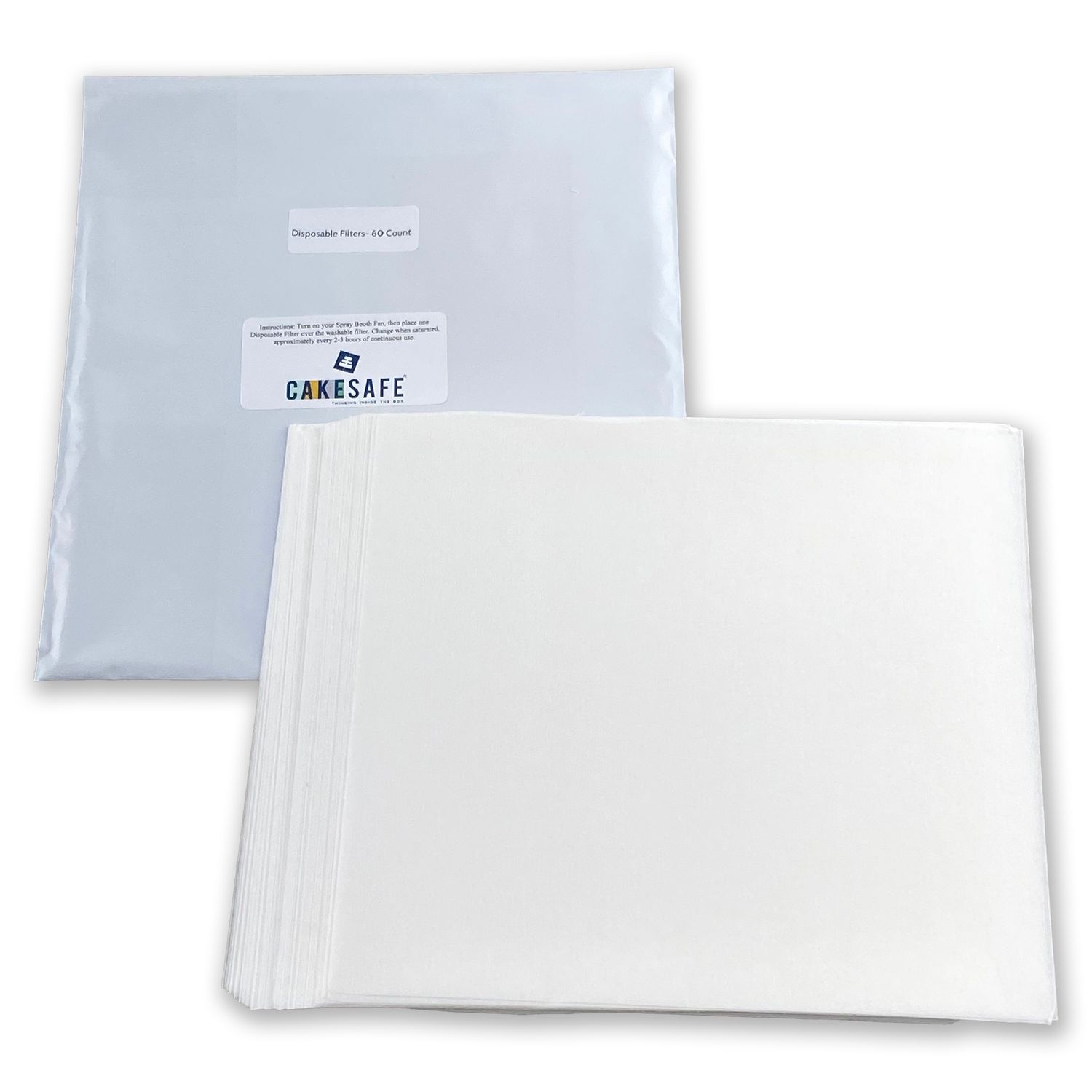 Master Spray Booth Disposable Filters (60 Pack)