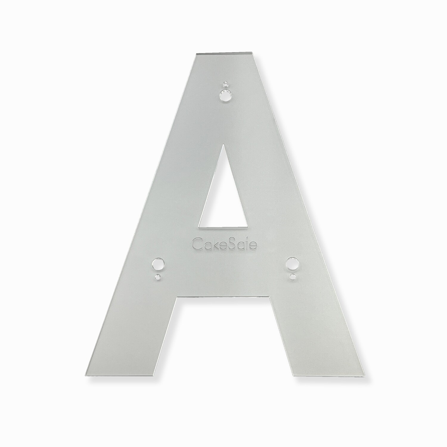 Individual Letter Cake Template