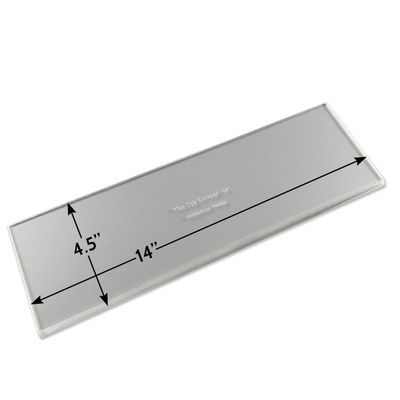 The OG Icing Scraper — 14 Inch Clear Acrylic