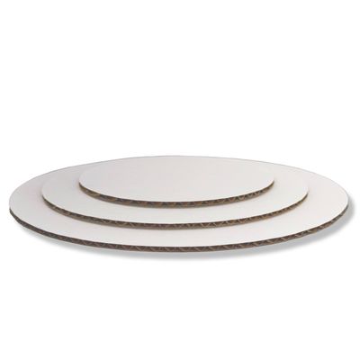 Cardboard Cake Rounds — No Center Hole, CakeSafe-Compatible Cake Boards