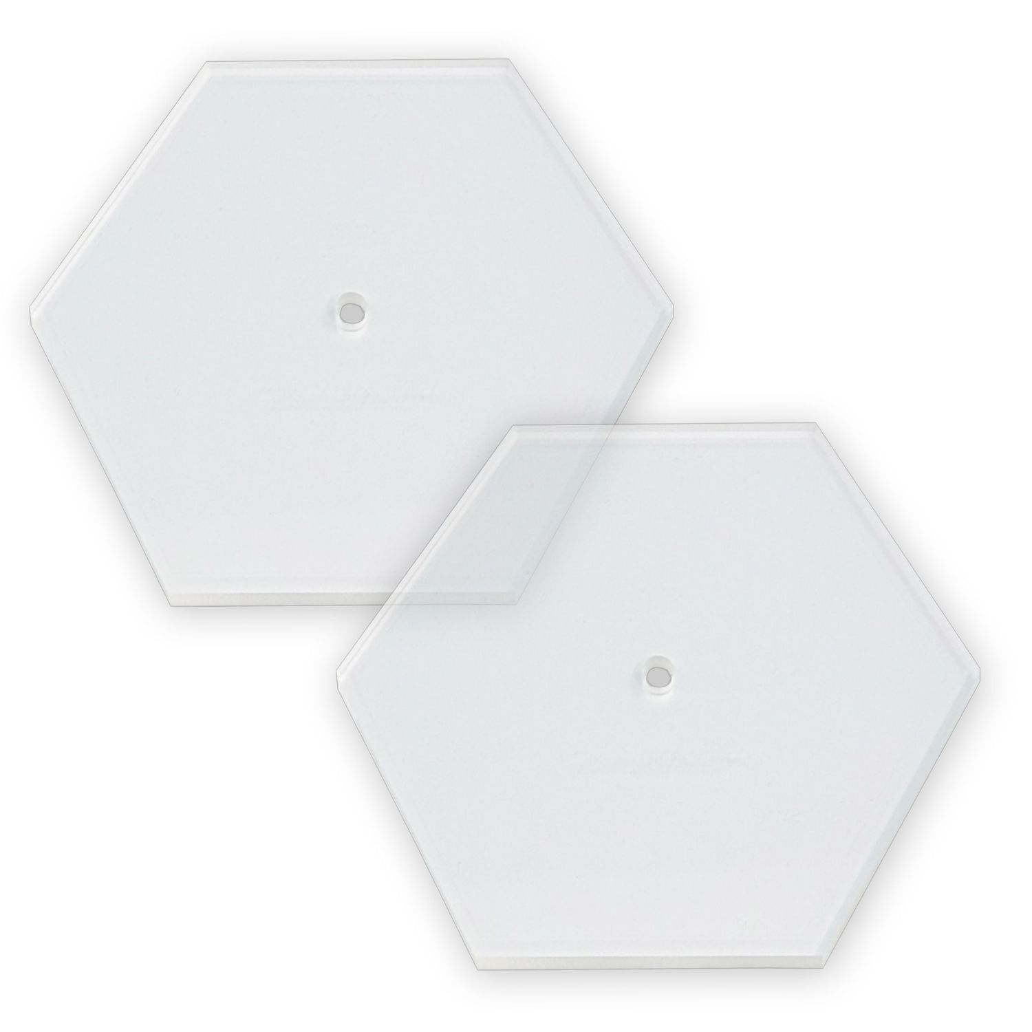 Hexagon Acrylic Disks