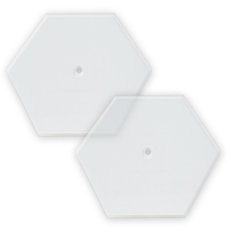 Hexagon Acrylic Disks