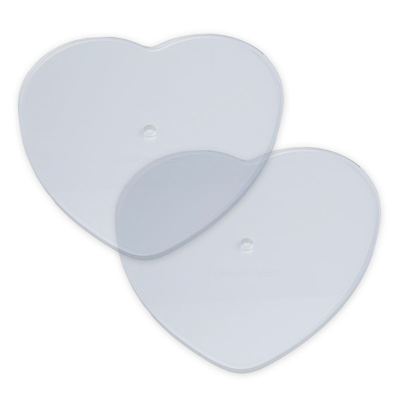 Heart Acrylic Disks