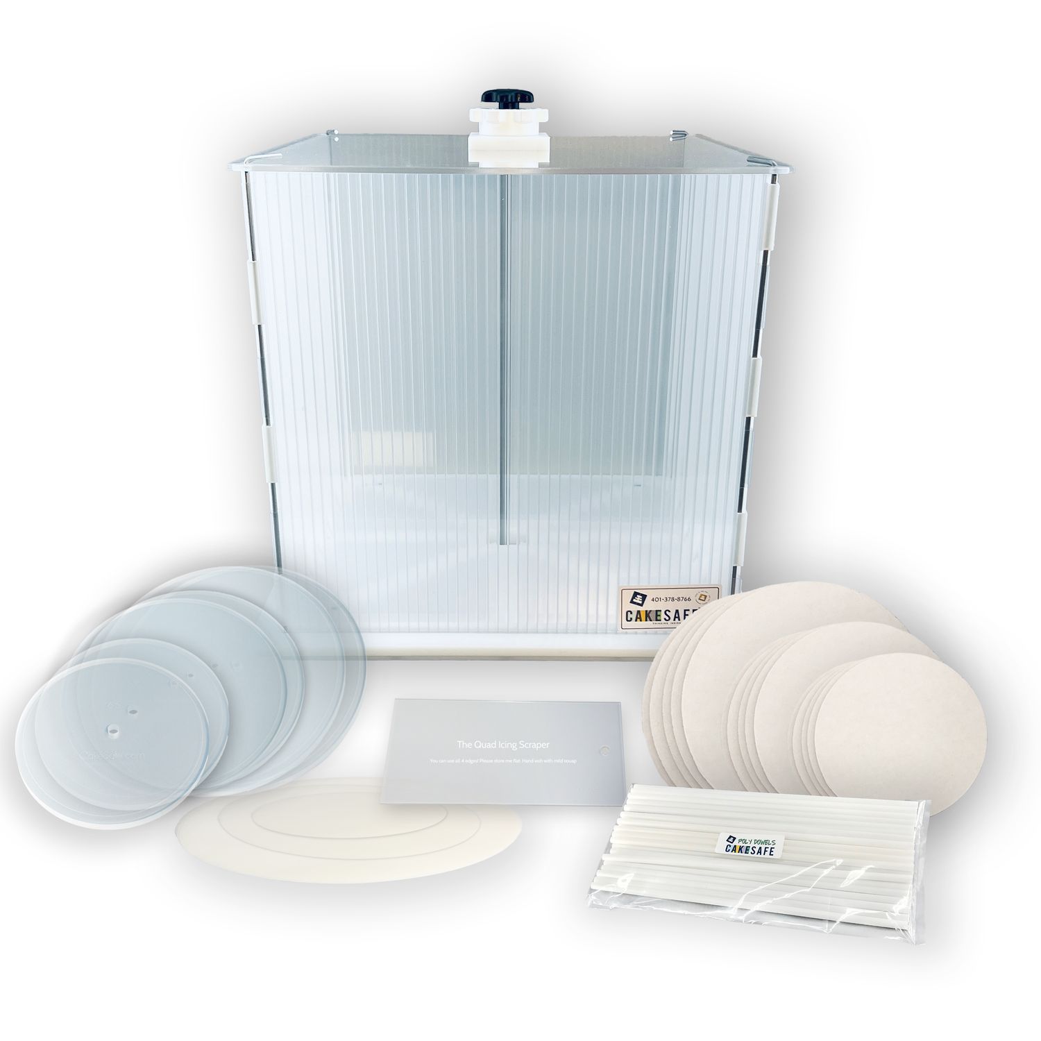 Small CakeSafe: Cake Decorating Gift Set for Bakers