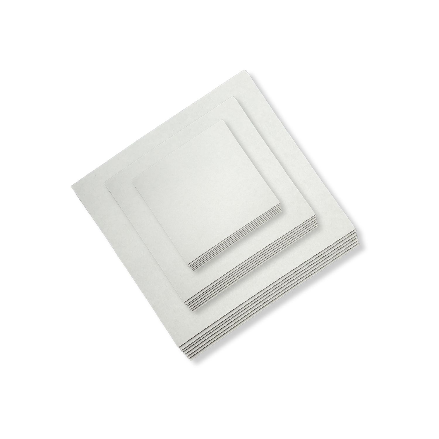 Cardboard Cake Squares